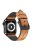 Leather Coated Silicone Watchband Strap for Apple Watch Ultra 49mm / Series 7 / 8 45mm / Series 6 / 5 / 4 / SE / SE (2022) 44m / Series / Series 3 / 2 / 1 42mm - Brown