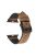 Leather Coated Silicone Watchband Strap for Apple Watch Ultra 49mm / Series 7 / 8 45mm / Series 6 / 5 / 4 / SE / SE (2022) 44m / Series / Series 3 / 2 / 1 42mm - Crazy Horse Brown