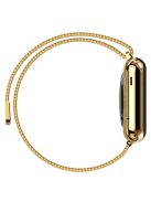 Magnetic Milanese Loop Metal Watch Wrist Band for Apple Watch Series 10 46mm / Ultra 2 Ultra 49mm / 9 8 7 45mm / SE (2023) SE (2022) SE 6 5 4 44mm / 3 2 1 42mm - Gold