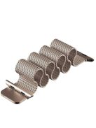 Magnetic Milanese Loop Metal Watch Wrist Strap for Apple Watch Series 10 46mm / Ultra 2 Ultra 49mm / 9 8 7 45mm / SE (2023) SE (2022) SE 6 5 4 44mm / 3 2 1 42mm - Champagne Gold