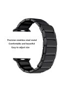 Magnetic Stainless Steel Watch Band for Apple Watch Series 10 42mm / 9 8 7 41mm / SE (2023) SE (2022) SE 6 5 4 40mm / 3 2 1 38mm -  Black