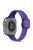 Magnetic Strap for Apple Watch 10 46mm / Ultra 2 / Ultra 49mm / 9 8 7 45mm / SE (2023) SE (2022) SE 6 5 4 44mm / 3 2 1 42mm Silicone Band - Dark Purple