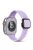 Magnetic Strap for Apple Watch 10 46mm / Ultra 2 / Ultra 49mm / 9 8 7 45mm / SE (2023) SE (2022) SE 6 5 4 44mm / 3 2 1 42mm Silicone Band - Lavender