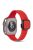 Magnetic Strap for Apple Watch 10 46mm / Ultra 2 / Ultra 49mm / 9 8 7 45mm / SE (2023) SE (2022) SE 6 5 4 44mm / 3 2 1 42mm Silicone Band - Red