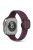 Magnetic Strap for Apple Watch 10 46mm / Ultra 2 / Ultra 49mm / 9 8 7 45mm / SE (2023) SE (2022) SE 6 5 4 44mm / 3 2 1 42mm Silicone Band - Wine Red