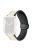 Magnetic Strap for Apple Watch Series 10 42mm / 9 8 7 41mm / SE (2023) SE (2022) SE 6 5 4 40mm / 3 2 1 38mm Leather Coated Silicone Watchband - Beige