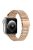 Magnetic Strap for Apple Watch Series 10 42mm / 9 8 7 41mm / SE (2023) SE (2022) SE 6 5 4 40mm / 3 2 1 38mm Stainless Steel Watchband - Rose Gold