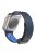 Magnetic Watch Strap for Apple Watch Series 10 42mm / 9 8 7 41mm / SE (2023) SE (2022) SE 6 5 4 40mm / 3 2 1 38mm Dual-Color Silicone Band Bracelet - Black+Sapphire