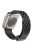 Magnetic Watch Strap for Apple Watch Series 10 42mm / 9 8 7 41mm / SE (2023) SE (2022) SE 6 5 4 40mm / 3 2 1 38mm Dual-Color Silicone Band Bracelet - Carbon Black+Black