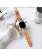 Mechanical Style TPU Watch Strap for Apple Watch Series 10 42mm / 9 8 7 41mm / SE (2023) SE (2022) SE 6 5 4 40mm / 3 2 1 38mm Wrist Band - Orange