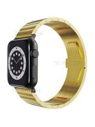 Metal Watch Strap Smart Watch Band Replacement for Apple Watch Series 10 42mm / 9 8 7 41mm / 6 5 4 SE SE (2022) SE (2023) 40mm / 3 2 1 38mm - Gold