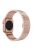 Metal Watch Strap Smart Watch Band Replacement for Apple Watch Series 10 42mm / 9 8 7 41mm / 6 5 4 SE SE (2022) SE (2023) 40mm / 3 2 1 38mm - Rose Gold