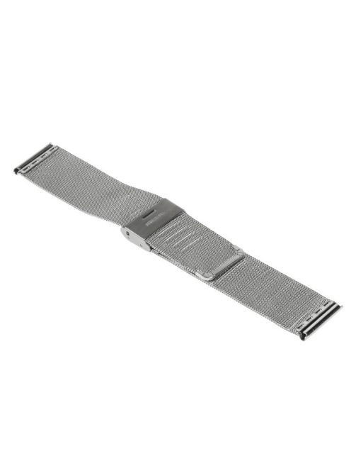 Metal Wristband Watch Band for Apple Watch Series 10 42mm / 9 8 7 41mm / SE (2023) SE (2022) SE 6 5 4 40mm / 3 2 1 38mm - Silver Color