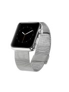 Metal Wristband Watch Band for Apple Watch Series 10 42mm / 9 8 7 41mm / SE (2023) SE (2022) SE 6 5 4 40mm / 3 2 1 38mm - Silver Color