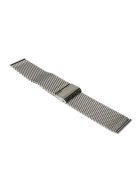 Metal Wristband Watch Band for Apple Watch Series 10 46mm / Ultra 2 Ultra 49mm / 9 8 7 45mm / SE (2023) SE (2022) SE 6 5 4 44mm / 3 2 1 42mm - Silver Color