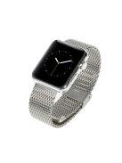 Metal Wristband Watch Band for Apple Watch Series 10 46mm / Ultra 2 Ultra 49mm / 9 8 7 45mm / SE (2023) SE (2022) SE 6 5 4 44mm / 3 2 1 42mm - Silver Color