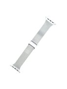 Milanese Fine Mash Stainless Steel Smart Watch Band for Apple Watch Series 10 42mm / 9 8 7 41mm / SE (2023) SE (2022) SE 6 5 4 40mm / 3 2 1 38mm - Silver