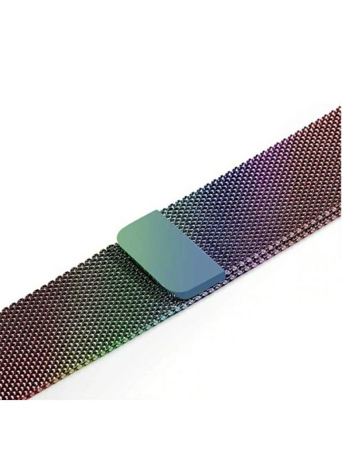 Milanese Fine Mesh Stainless Steel Smart Watch Band for Apple Watch Series 10 46mm / Ultra 2 Ultra 49mm / 9 8 7 45mm / SE (2023) SE (2022) SE 6 5 4 44mm / 3 2 1 42mm - Multi-Color