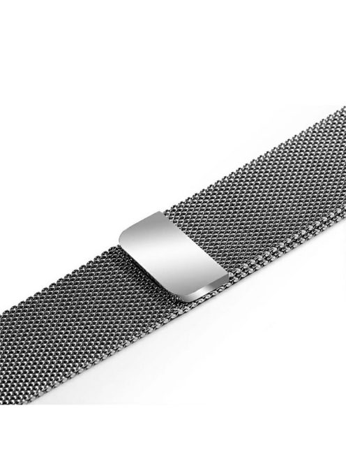 Milanese Fine Mesh Stainless Steel Smart Watch Band for Apple Watch Series 10 46mm / Ultra 2 Ultra 49mm / 9 8 7 45mm / SE (2023) SE (2022) SE 6 5 4 44mm / 3 2 1 42mm - Silver