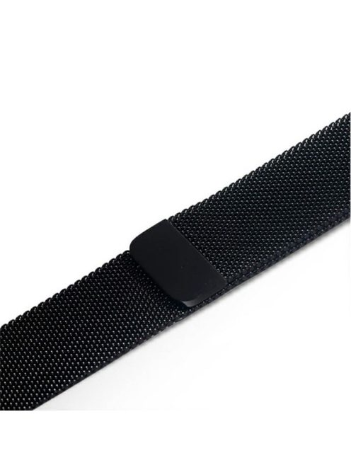 Milanese Fine Mesh Stainless Steel Smart Watch Strap for Apple Watch Series 10 42mm / 9 8 7 41mm / SE (2023) SE (2022) SE 6 5 4 40mm / 3 2 1 38mm - Black