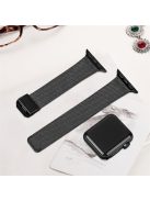 Milanese Stainless Steel Watchband Smart Watch Strap for Apple Watch Series 9 / 8 / 7 41mm / 6 / 5 / 4 / SE (2023) / SE(2022) / SE 40mm / 3 / 2 / 1 38mm - Black