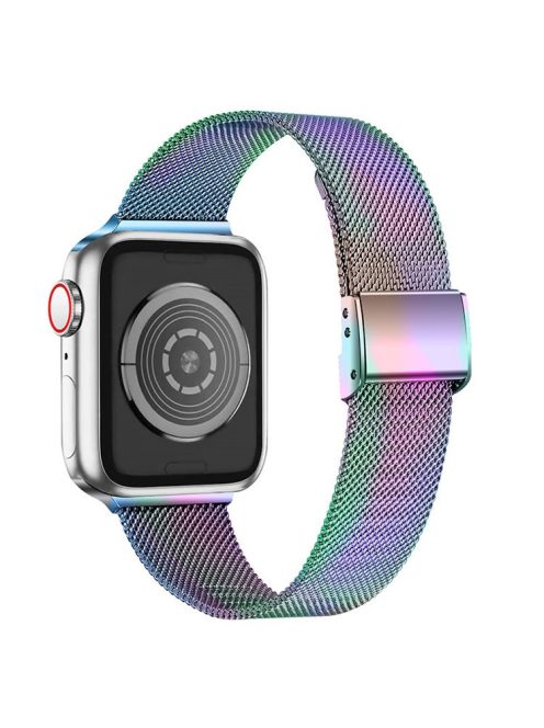 Milanese Stainless Steel Watchband Smart Watch Strap for Apple Watch Series 9 / 8 / 7 41mm / 6 / 5 / 4 / SE (2023) / SE(2022) / SE 40mm / 3 / 2 / 1 38mm - Multi-color