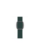 Modern Style Genuine Leather Watchband with Magnetic Buckle for Apple Watch Series 10 46mm / Ultra 2 Ultra 49mm / 9 8 7 45mm / SE (2023) SE (2022) SE 6 5 4 44mm / 3 2 1 42mm - Green