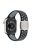 Multi-Holes Colorful Silicone Watch Strap for Apple Watch Ultra 49mm / Series 8 / 7 45mm / Series 6 / 5 / 4 / SE 44mm / Series 3 / 2 / 1 42mm - Black / Grey