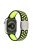 Multi-Holes Colorful Silicone Watch Strap for Apple Watch Ultra 49mm / Series 8 / 7 45mm / Series 6 / 5 / 4 / SE 44mm / Series 3 / 2 / 1 42mm - Black / Yellow