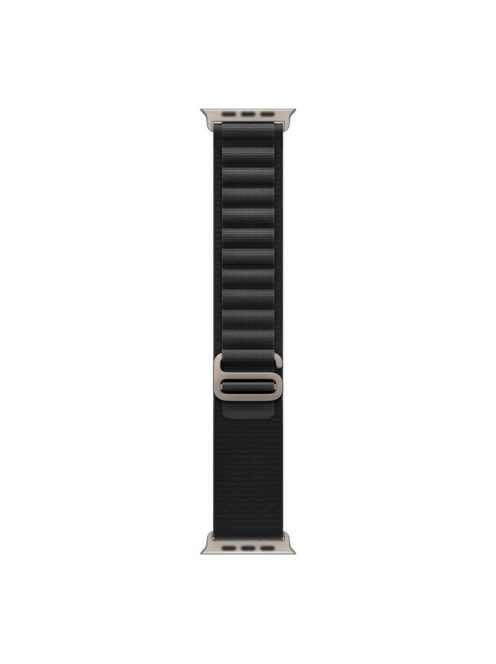 MUTURAL Watch Strap for Apple Watch Series 10 42mm / 9 8 7 41mm / SE (2023) SE (2022) SE 6 5 4 40mm / 3 2 1 38mm Nylon Loop Watch Band - Black