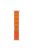 MUTURAL Watch Strap for Apple Watch Series 10 42mm / 9 8 7 41mm / SE (2023) SE (2022) SE 6 5 4 40mm / 3 2 1 38mm Nylon Loop Watch Band - Orange