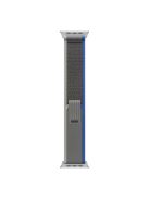 MUTURAL Watch Strap for Apple Watch Series 10 42mm / 9 8 7 41mm / SE (2023) SE (2022) SE 6 5 4 40mm / 3 2 1 38mm Trail Loop Nylon Sport Band - Blue / Grey