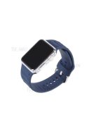 New Style Soft Silicone Watch Strap for Apple Watch Ultra 49mm / Series 8 / 7 45mm 6 / 5 / 4 / SE / SE (2022) 44m, Series 3 / 2 / 1 42mm - Blue