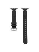 Nylon Braided Strap for Apple Watch 10 46mm / Ultra 2 / Ultra 49mm / 9 8 7 45mm / SE (2023) SE (2022) SE 6 5 4 44mm / 3 2 1 42mm Wrist Band - Black