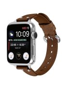 Nylon Braided Strap for Apple Watch 10 46mm / Ultra 2 / Ultra 49mm / 9 8 7 45mm / SE (2023) SE (2022) SE 6 5 4 44mm / 3 2 1 42mm Wrist Band - Brown