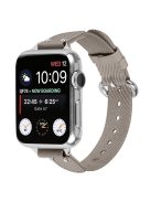 Nylon Braided Strap for Apple Watch 10 46mm / Ultra 2 / Ultra 49mm / 9 8 7 45mm / SE (2023) SE (2022) SE 6 5 4 44mm / 3 2 1 42mm Wrist Band - Camel