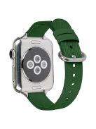 Nylon Braided Strap for Apple Watch Series 10 42mm / 9 8 7 41mm / SE (2023) SE (2022) SE 6 5 4 40mm / 3 2 1 38mm Wrist Band - Army Green