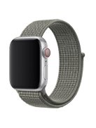 Nylon Closure Watch Band for Apple Watch Series 8 45mm / Ultra 49mm / Ultra 2 49mm / Series 9 45mm / SE (2023) 44mm / 7 45mm / SE / SE (2022) 44mm / Series 6 / 5 / 4 44mm / Series 3 / 2 / 1 42mm - Khaki