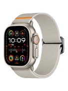 Nylon Strap for Apple Watch Series 10 42mm /  9 8 7 41mm / SE (2023) SE (2022) SE 6 5 4 40mm / 3 2 1 38mm Elastic Band - Starlight