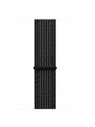 Nylon Watch Band Adjustable Tape Watch Strap for Apple Watch Series 10 42mm / 9 8 7 41mm / SE (2023) SE (2022) SE 6 5 4 40mm / 3 2 1 38mm - Black