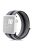 Nylon Weaven Loop Fastener Smart Bracelet Band for Apple Watch Series 10 42mm / 9 8 7 41mm / SE (2023) SE (2022) SE 6 5 4 40mm / 3 2 1 38mm - Stripe Black