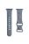 Pattern Band for Apple Watch Series 10 46mm / Ultra 2 Ultra 49mm /  Series 9 8 7 45mm / 6 5 4 SE (2023) SE (2022) SE 44mm / 3 2 1 42mm Silicone Watch Strap - Blue Grey