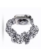 Pattern Printing Cloth Wrist Bracelet Strap for Apple Watch Series 10 42mm / 9 8 7 41mm / SE (2023) SE (2022) SE 6 5 4 40mm / 3 2 1 38mm - Style B