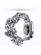 Pattern Printing Cloth Wrist Bracelet Strap for Apple Watch Series 10 42mm / 9 8 7 41mm / SE (2023) SE (2022) SE 6 5 4 40mm / 3 2 1 38mm - Style B