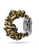 Pattern Printing Cloth Wrist Bracelet Strap for Apple Watch Series 10 42mm / 9 8 7 41mm / SE (2023) SE (2022) SE 6 5 4 40mm / 3 2 1 38mm - Style T