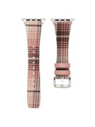 Plaid Woolen Strap for Apple Watch Series 10 42mm  /  9 8 7 41mm  /  SE (2023) SE (2022) SE 6 5 4 40mm  /  3 2 1 38mm - Style 3