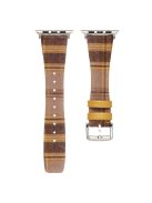 Plaid Woolen Strap for Apple Watch Series 10 42mm  /  9 8 7 41mm  /  SE (2023) SE (2022) SE 6 5 4 40mm  /  3 2 1 38mm - Style 6