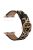 Printed Genuine Leather Watch Band for Apple Watch Series 10 42mm / 9 8 7 41mm / 6 5 4 SE SE (2022) SE (2023) 40mm / 3 2 1 38mm - Yello Leopard Print