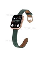 PU Leather Smart Watch Band Wrist Strap 14mm Width for Apple Watch Series 10 42mm / 9 8 7 41mm / 6 5 4 SE SE (2022) SE (2023) 40mm / 3 2 1 38mm - Style 10