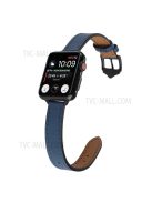 PU Leather Smart Watch Band Wrist Strap 14mm Width for Apple Watch Series 10 42mm / 9 8 7 41mm / 6 5 4 SE SE (2022) SE (2023) 40mm / 3 2 1 38mm - Style 14